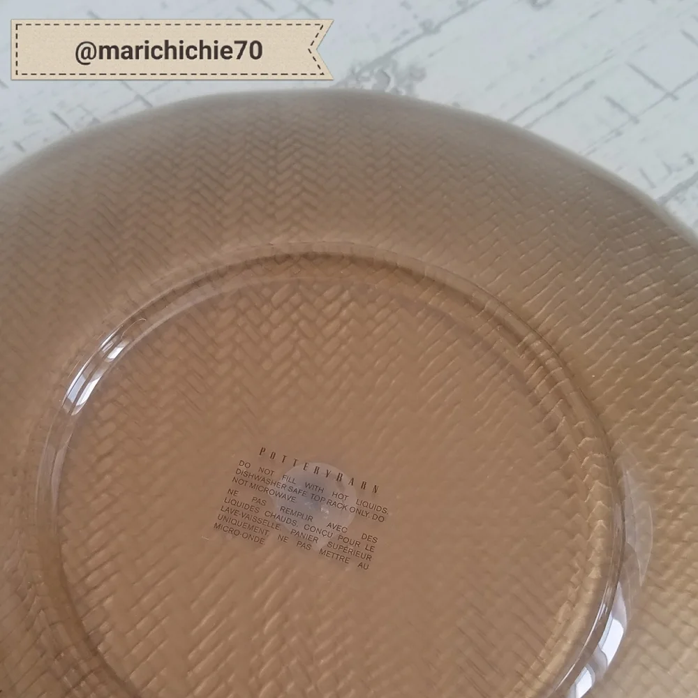 Pottery Barn Melamine Salad Plates Set